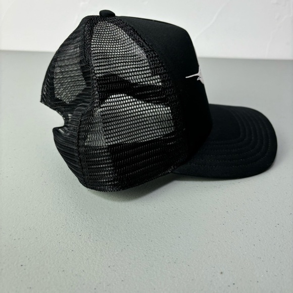 Simms Black Fishing Baseball Hat Cap Snapback Adjustable One Size Cotton Blend - Picture 3 of 8